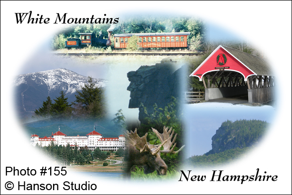 White Mountains, NH - Collage